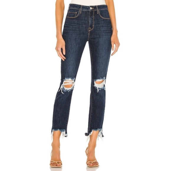 L’AGENCE High Line High Rise Skinny Destroyed in Monrovia size 25 - Picture 1 of 7